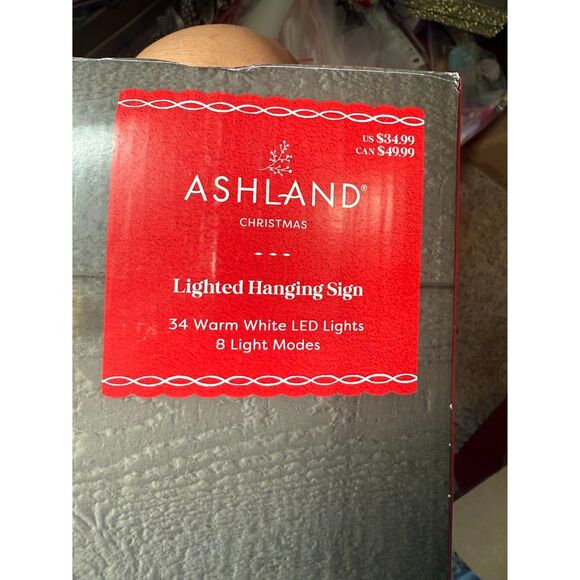 Ashland Christmas "JOY" lighted sign - Picture 3 of 4